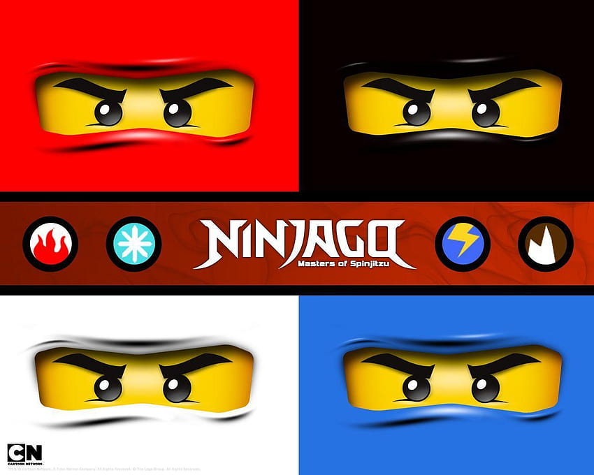 24 Lego Ninjago: les maîtres du Spinjitzu Fond d'écran HD