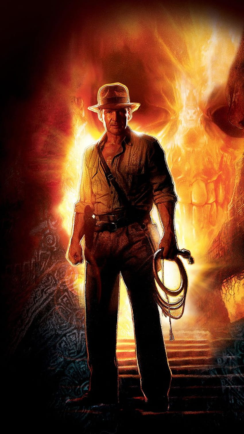 Indiana Jones und das Königreich des Kristallschädels, Figuren aus dem Indiana-Jones-Film HD-Handy-Hintergrundbild