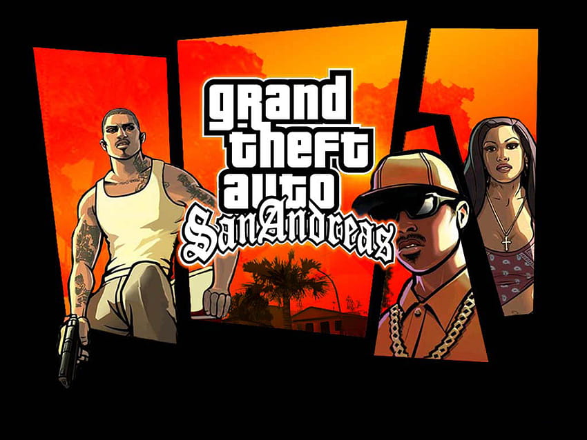 GTA San Andreas PC full : Rockstar Games : , Ödünç alma ve Akış : İnternet Arşivi HD duvar kağıdı