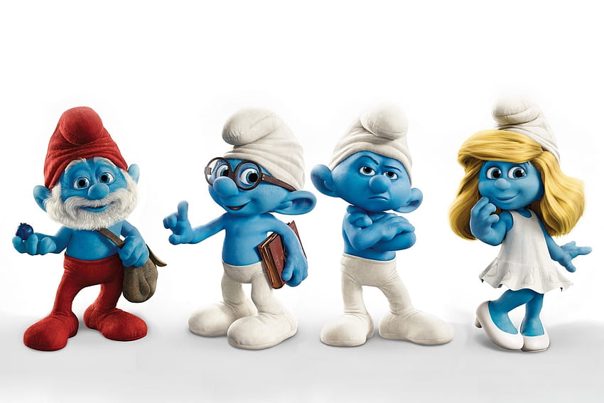 The Smurfs Characters Ultra Backgrounds for U TV : Tablet : Smartphone, smurf computer HD wallpaper