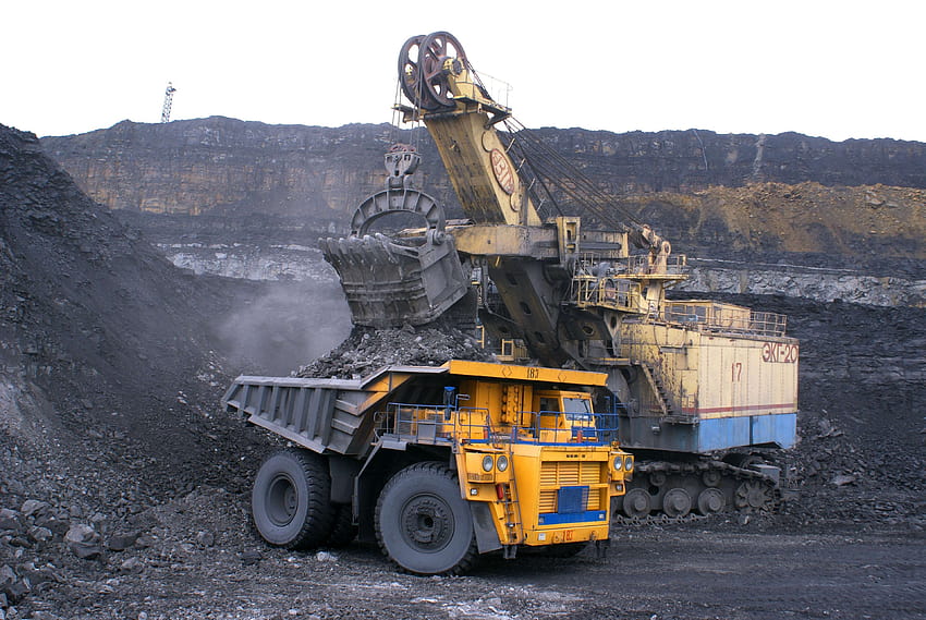 mineração de carvão, Fundos papel de parede HD