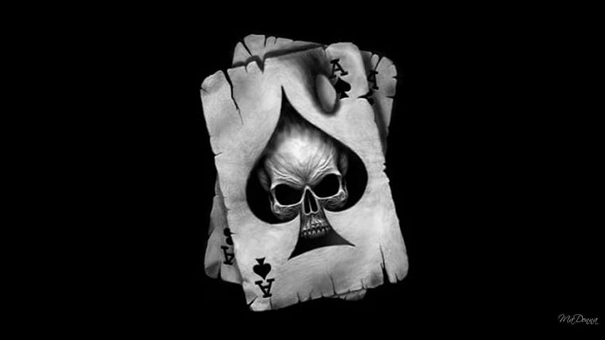 Ace Of Skulls, Pik-Ass HD-Hintergrundbild