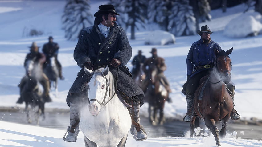 Red Dead Redemption 2, Red Dead Redemption ii의 Red Dead 온라인 출시일 HD 월페이퍼