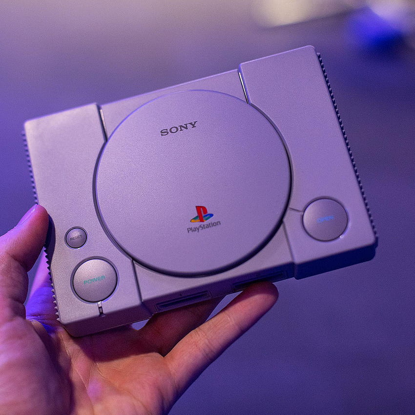 Sony's PlayStation Classic is as simple and fun as you'd expect, ps4 aesthetic purple HD phone wallpaper