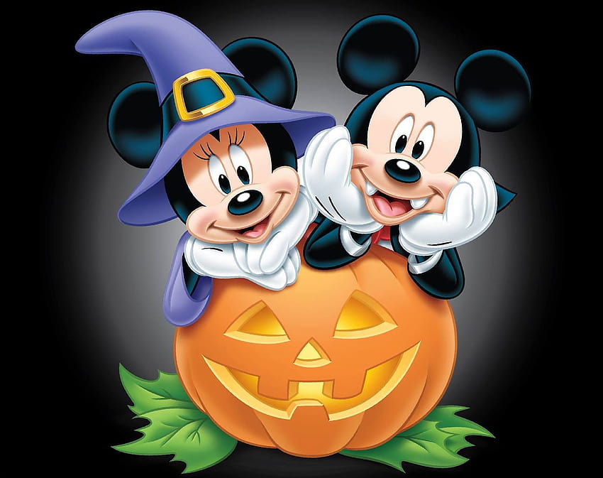 Myszka Miki Halloween , Kreskówka, HQ Myszka Miki Halloween, wesołej kreskówki Halloween Tapeta HD