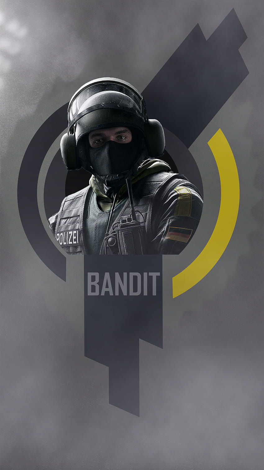 Bandit Phone, rainbow six siege bandit HD phone wallpaper