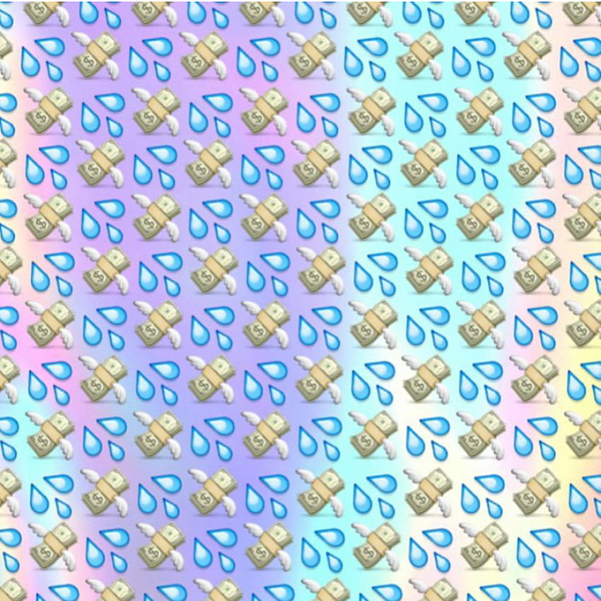 Best 5 Blue Money on Hip, blue emoji HD phone wallpaper