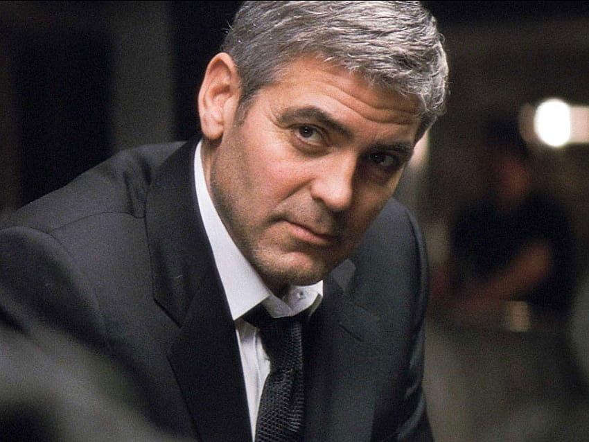 Georges Clooney dalam setelan jas, george clooney Wallpaper HD