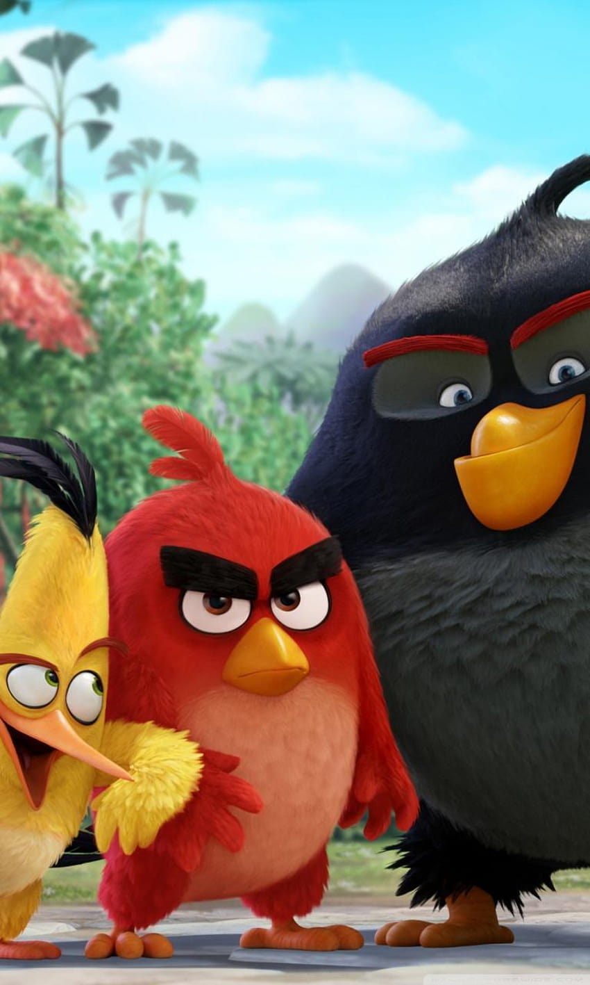 Angry Birds Movie 2016 ❤ for Ultra TV, 앵그리 버드 무비 2 레드 HD 전화 배경 화면