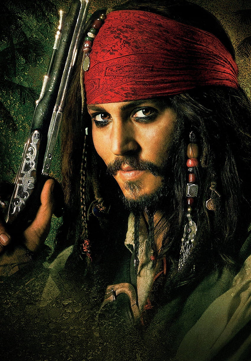 potc2, capitano jack sparrow pirati dei caraibi franchising Sfondo del telefono HD