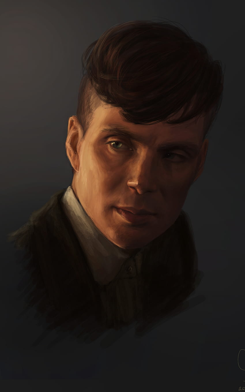 Cillian Murphy as Tommy Shelby by Sargt [1600x2048, thomas shelby for mobile HD phone wallpaper