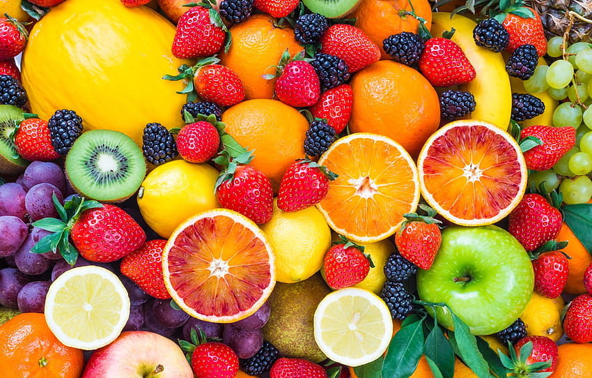 berries, fruit, fresh, fruits, berries , section еда, fresh fruits HD wallpaper