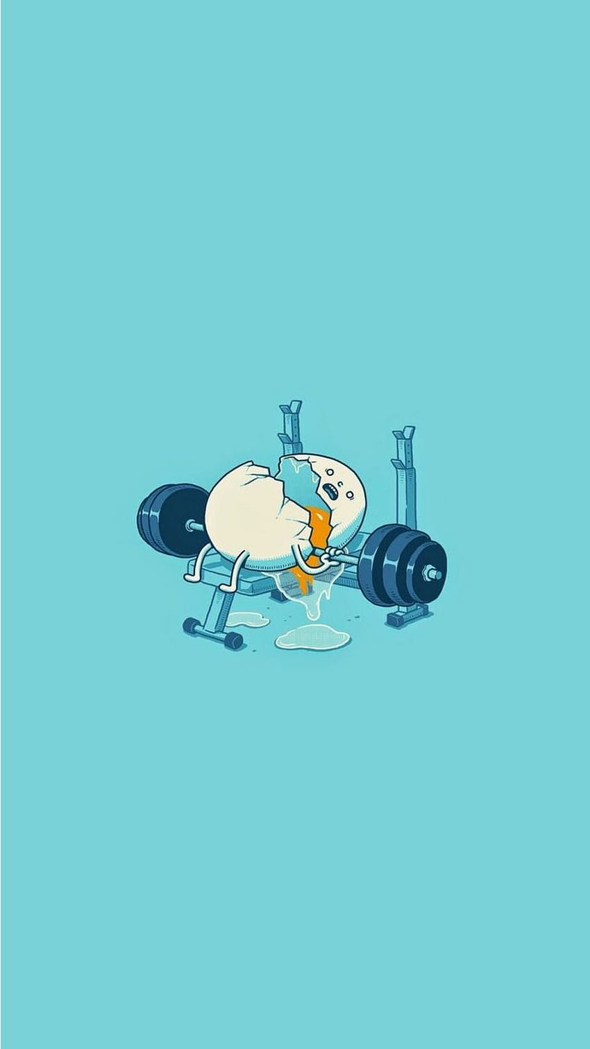 Egg Accident Workout Time – Mobile, workout phone HD phone wallpaper