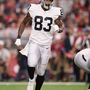 Darren Waller Wallpaper - iXpap  Waller, Raiders football, Oakland raiders