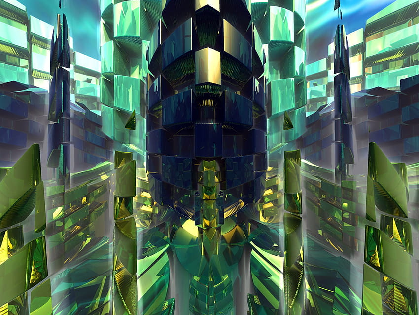 Deep in the Emerald City HD wallpaper