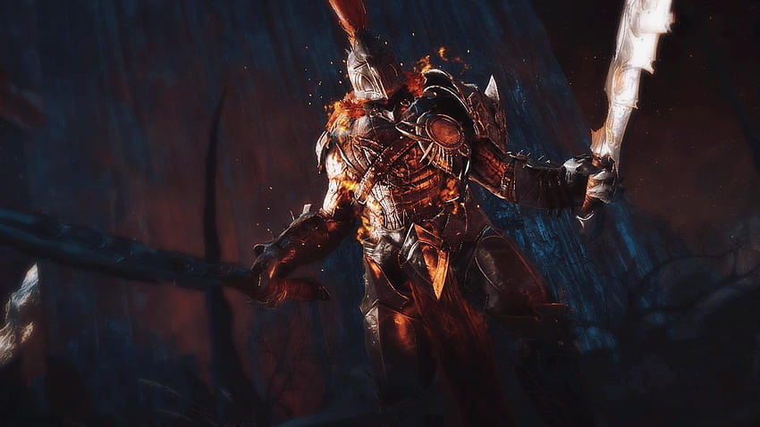 Human wearing brown armor digital , Lords of the, lords of the fallen HD wallpaper