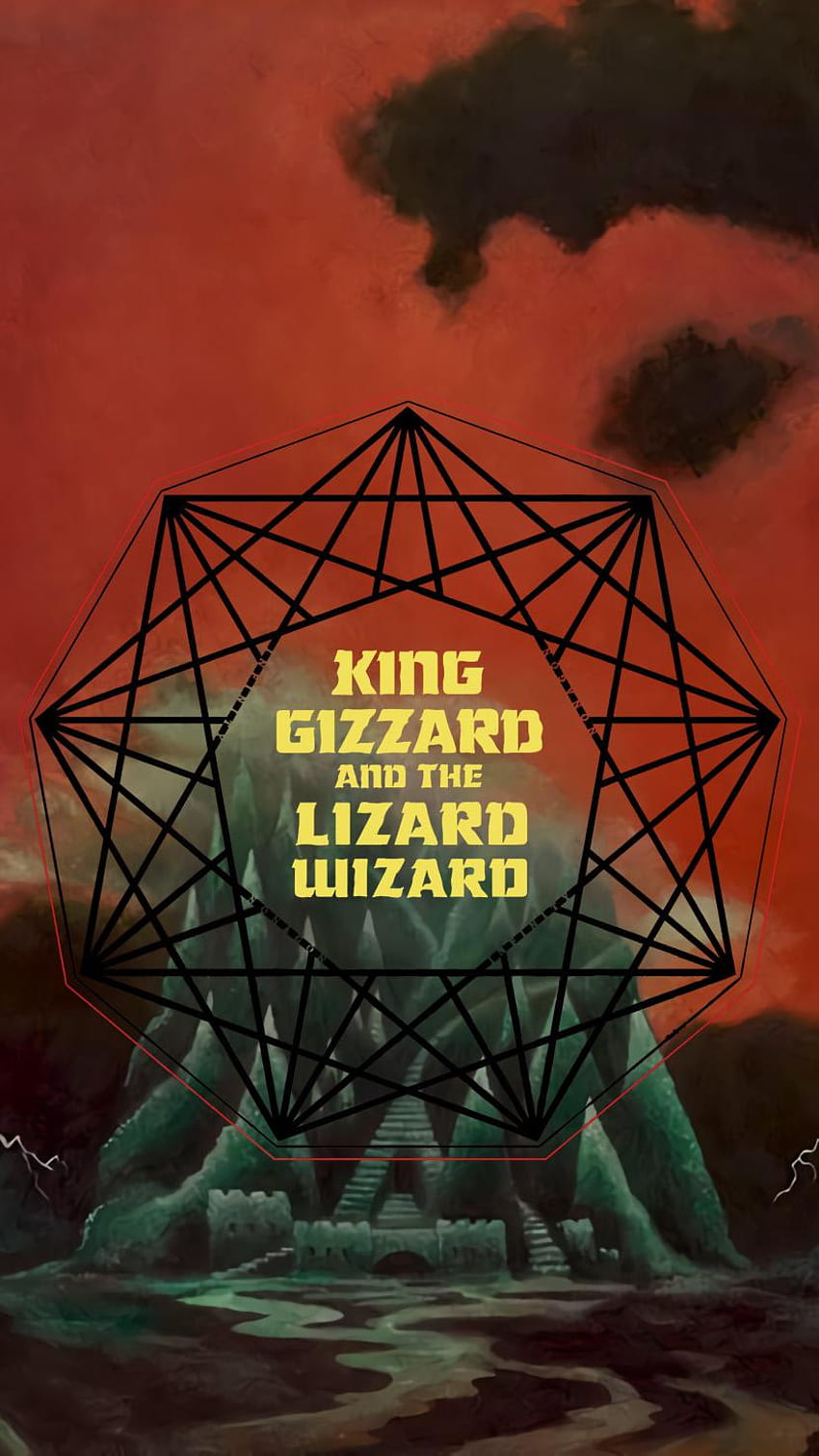 People Have Asked, Here's Nonagon Phone, king gizzard phone HD phone wallpaper