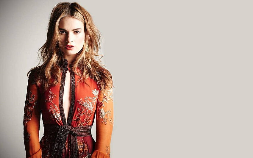 Lily James , Lily James for, lily james 2018 HD wallpaper