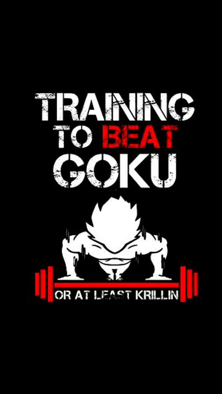 Cytaty Goku, anime motywacyjne Tapeta na telefon HD