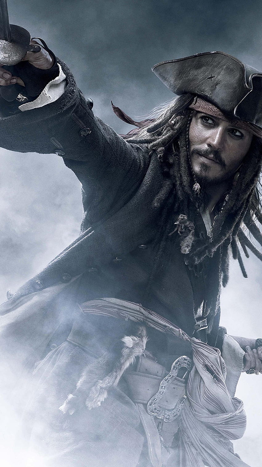 Pirates of the Caribbean: At World's End การต่อสู้ด้วยดาบของโจรสลัดในทะเลแคริบเบียน วอลล์เปเปอร์โทรศัพท์ HD