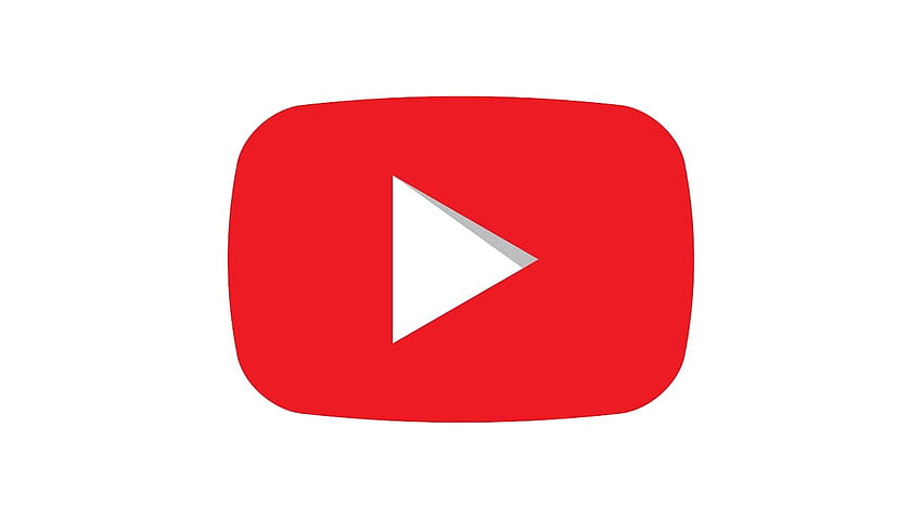 Logo Youtube, przycisk odtwarzania YouTube Tapeta HD