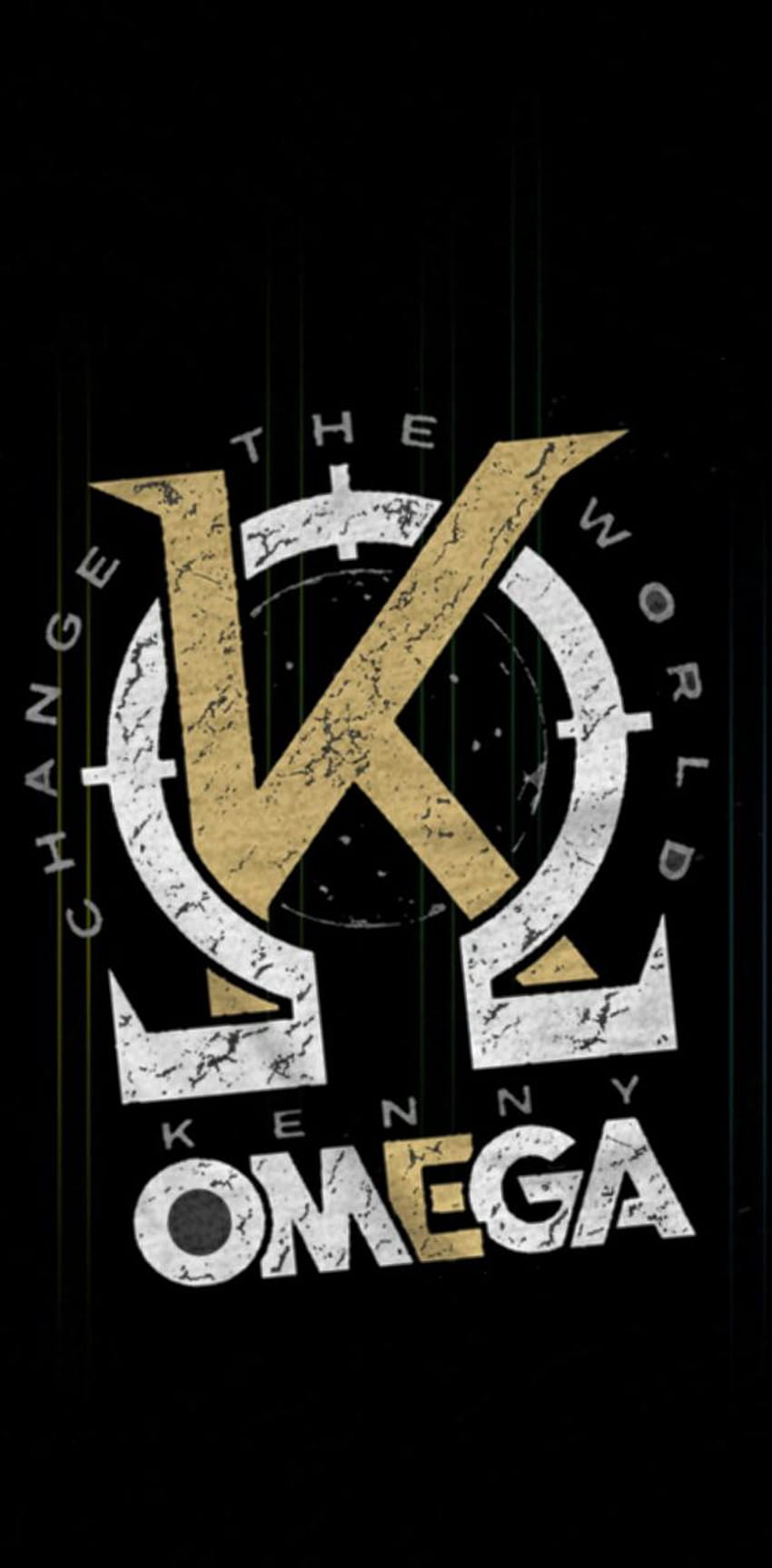 Kenny Omega AEW by Themattyirish, omega symbol HD phone wallpaper