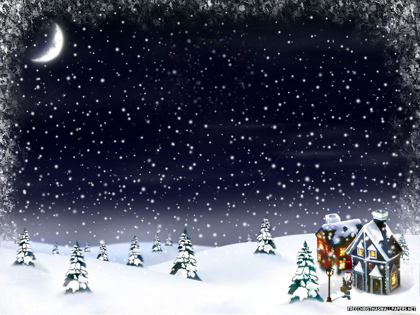 Amazing Christmas Night, christmas quiet HD wallpaper