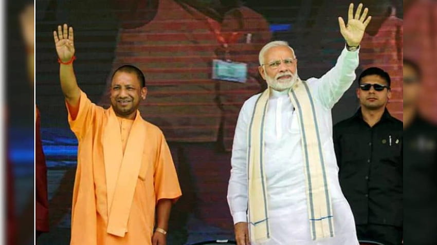 Spricht über Veränderung in der UP-Führung Idle Gossip, BJP High Command hat volles Vertrauen in Yogi Adityanath HD-Hintergrundbild