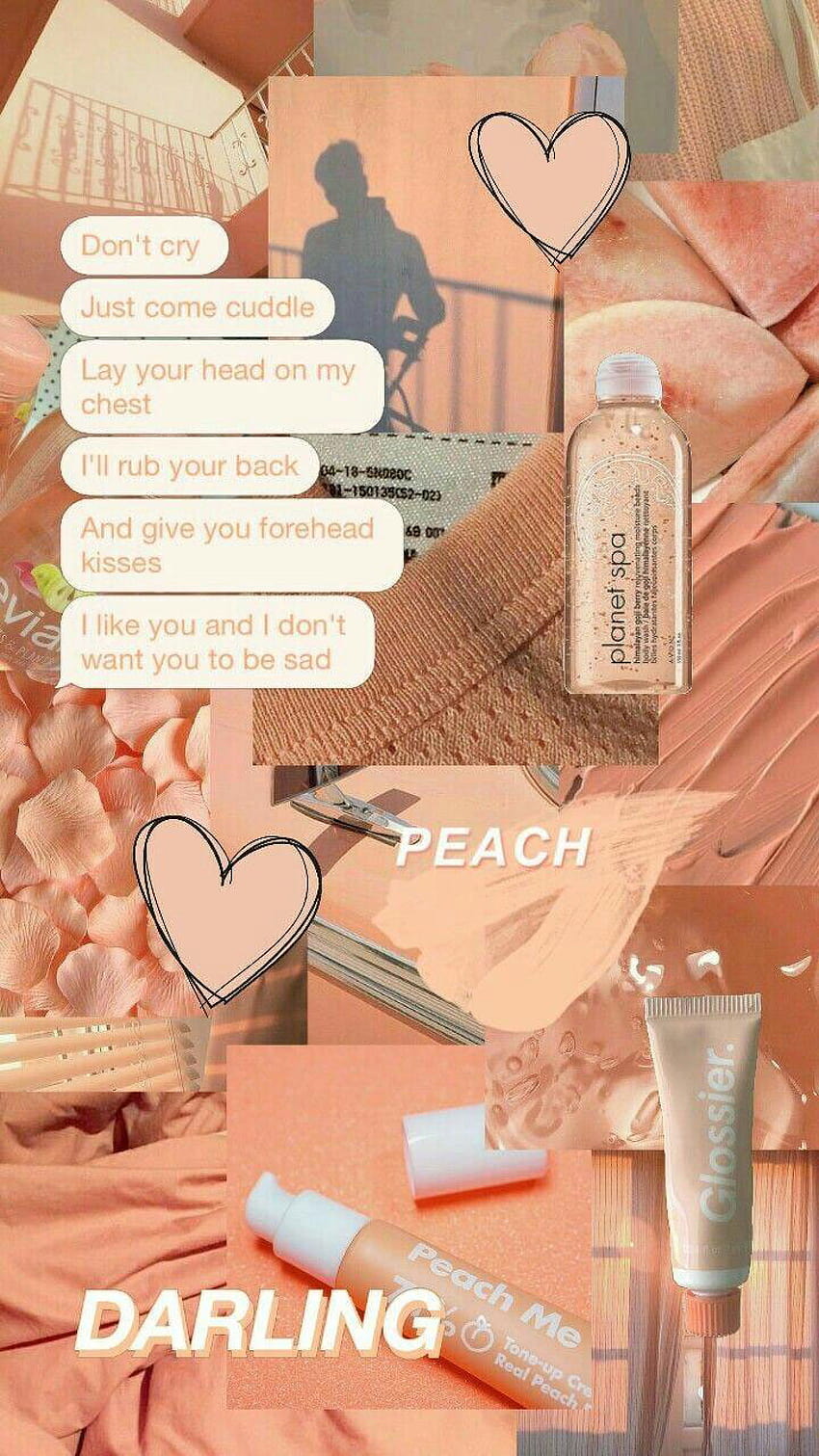 Peach aesthetic collage • For You For & Mobile HD phone wallpaper