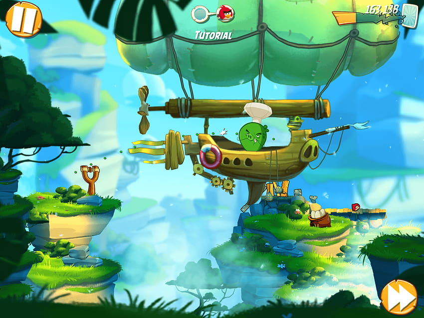 Planos de fundo Novo pôster do jogo Angry Birds Byte, Angry Birds 2 papel de parede HD