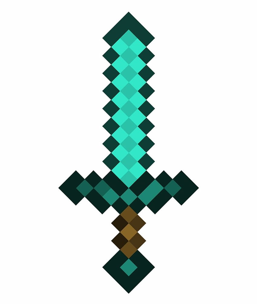 Diamond Sword, Eisenschwert von Minecraft HD-Handy-Hintergrundbild