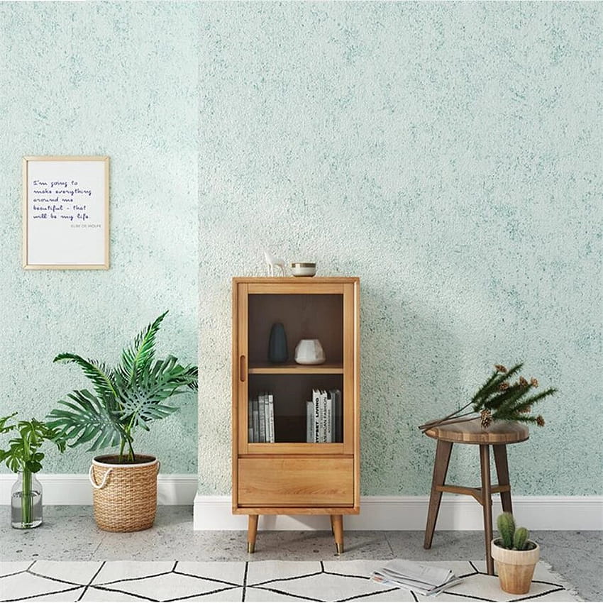 Nordic style pure pigment color diatom mud waterproof gray modern minimalist bedroom living room HD phone wallpaper