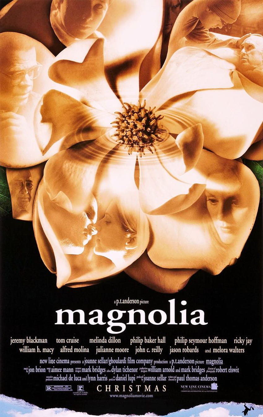 Plakat Magnolia 1, film o magnolii Tapeta na telefon HD