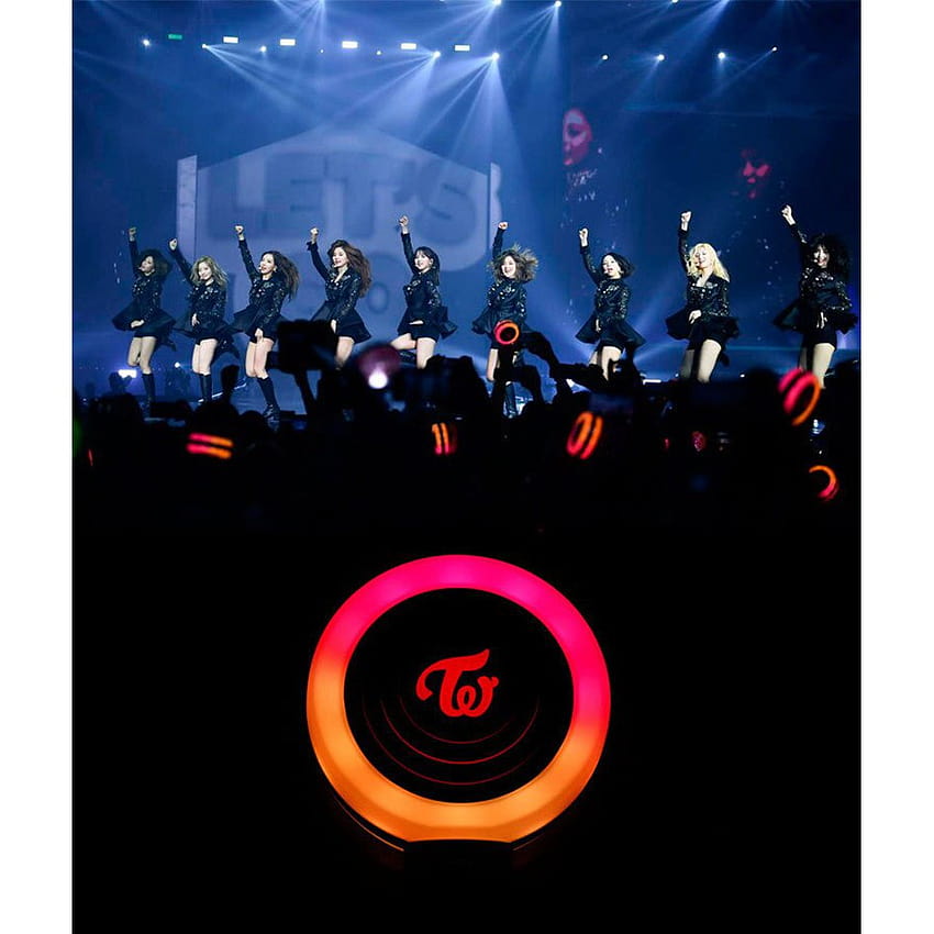 Kpop Light Twice Candy Bong Z Ver.2 LightStick Concert Fan Support Glow Lamp LED HD phone wallpaper