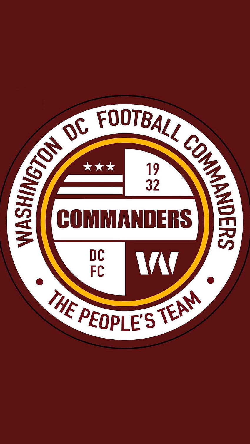 Washington Commanders HD phone wallpaper