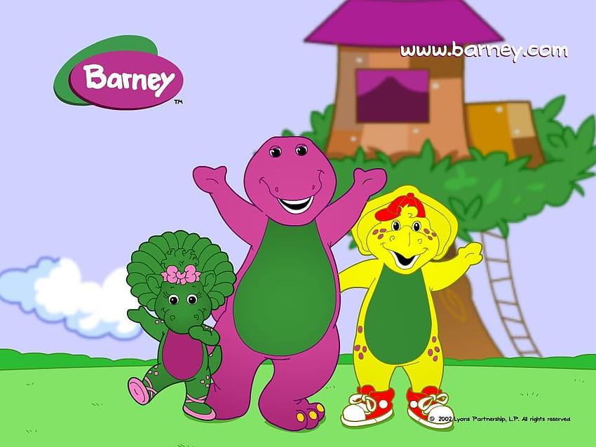 Barney 56724 cartoon barney, barny the dinosaur HD wallpaper | Pxfuel