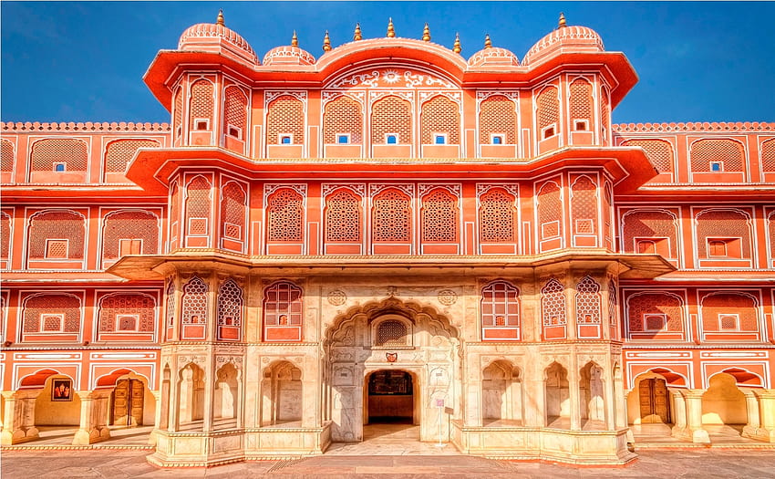 Piękny pałac Rajput City Jaipur Rajashthan India [1642x1014] na telefon komórkowy i tablet, indyjski pałac Tapeta HD