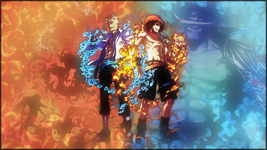 One Piece, Ace, Marco, portgas.d.ace ::, anime one piece ace papel de parede HD