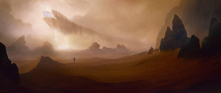 Si le film Dune 2020 a ce type d'échelle... : dune, dune 2021 Fond d'écran HD