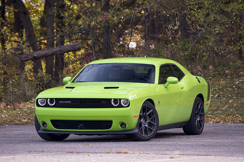 2015 Dodge Challenger R/T Scat Pack, lime green dodge challenger HD ...