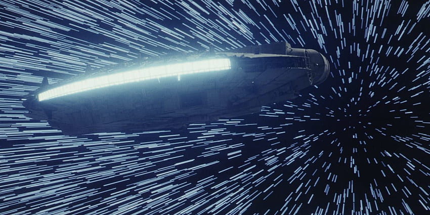 Han Solo und Chewbacca Millennium Falcon HD-Hintergrundbild