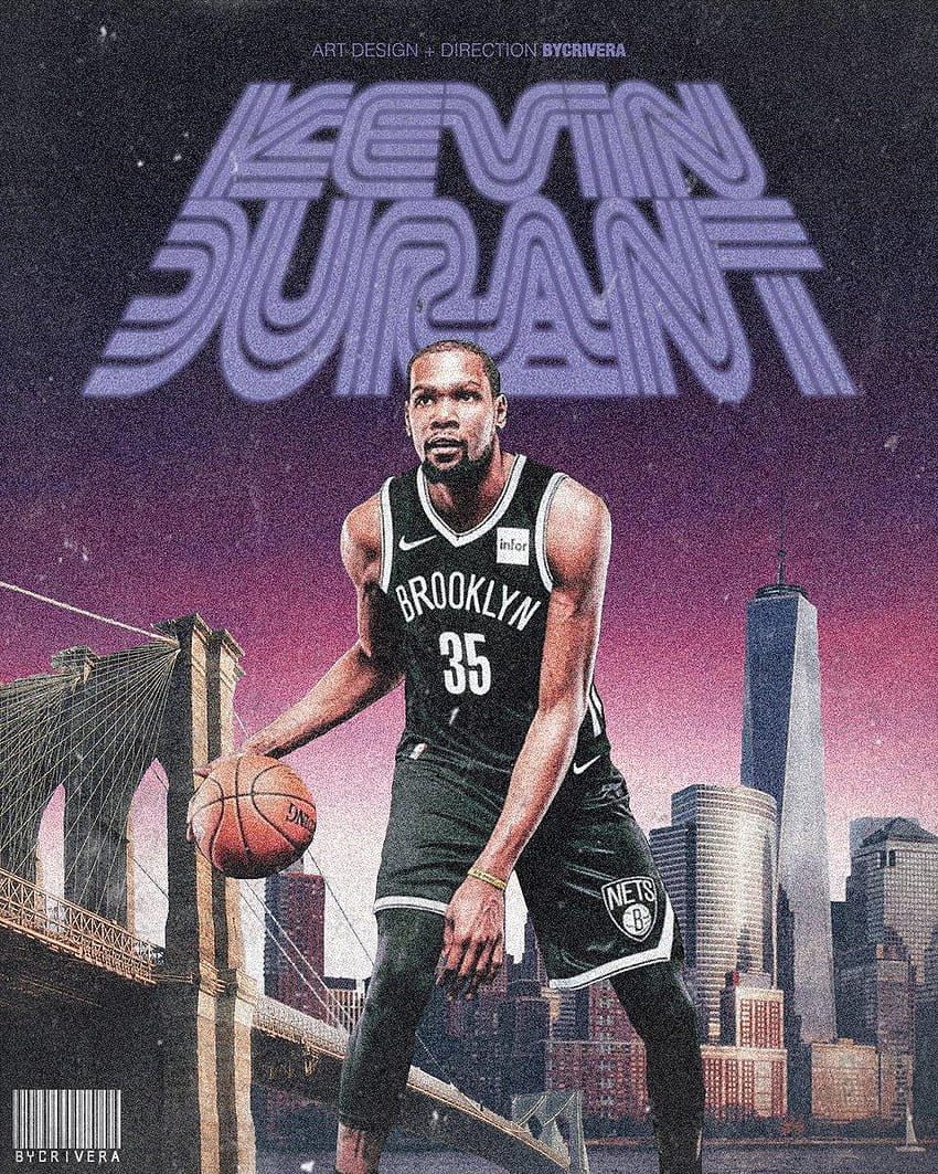 Kevin Durant Brooklyn Nets fondo de pantalla del teléfono