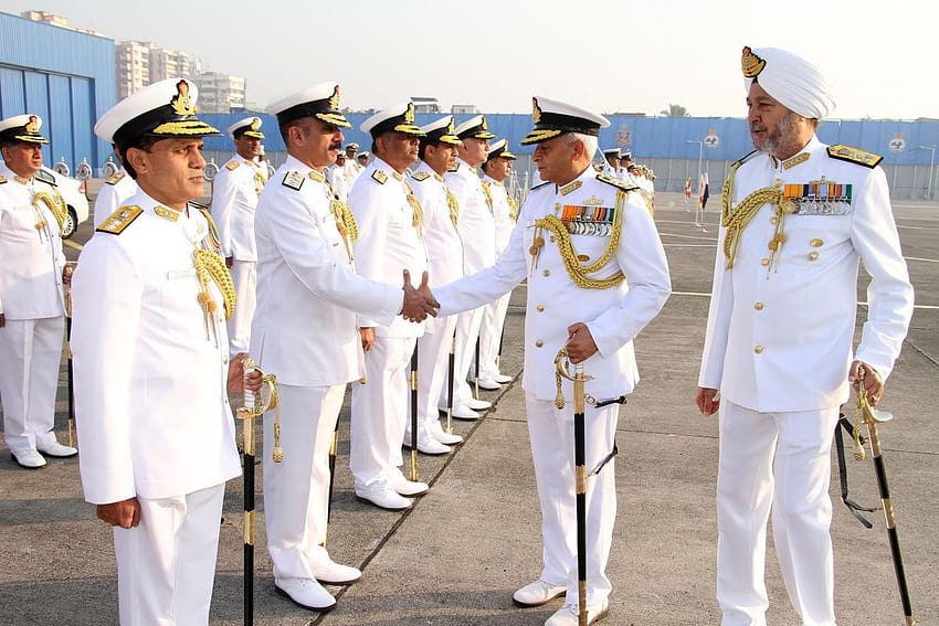Marinha indiana, militar, HQ da Marinha indiana, uniforme da marinha indiana papel de parede HD