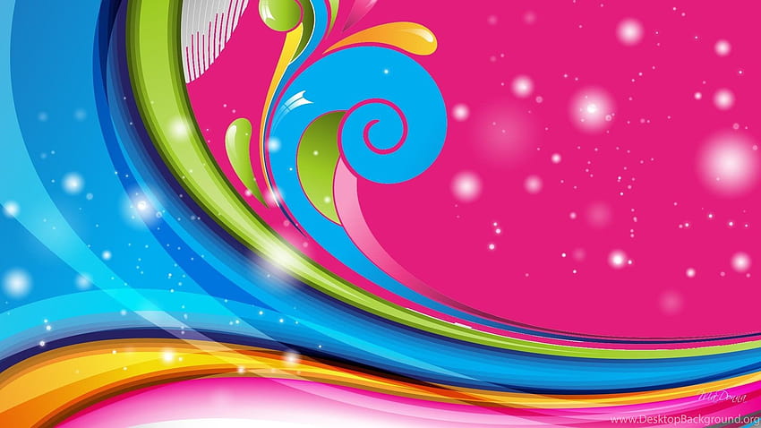Rainbow Color Swirl >> รับเลย! พื้นหลัง สายรุ้งหมุนวน วอลล์เปเปอร์ HD