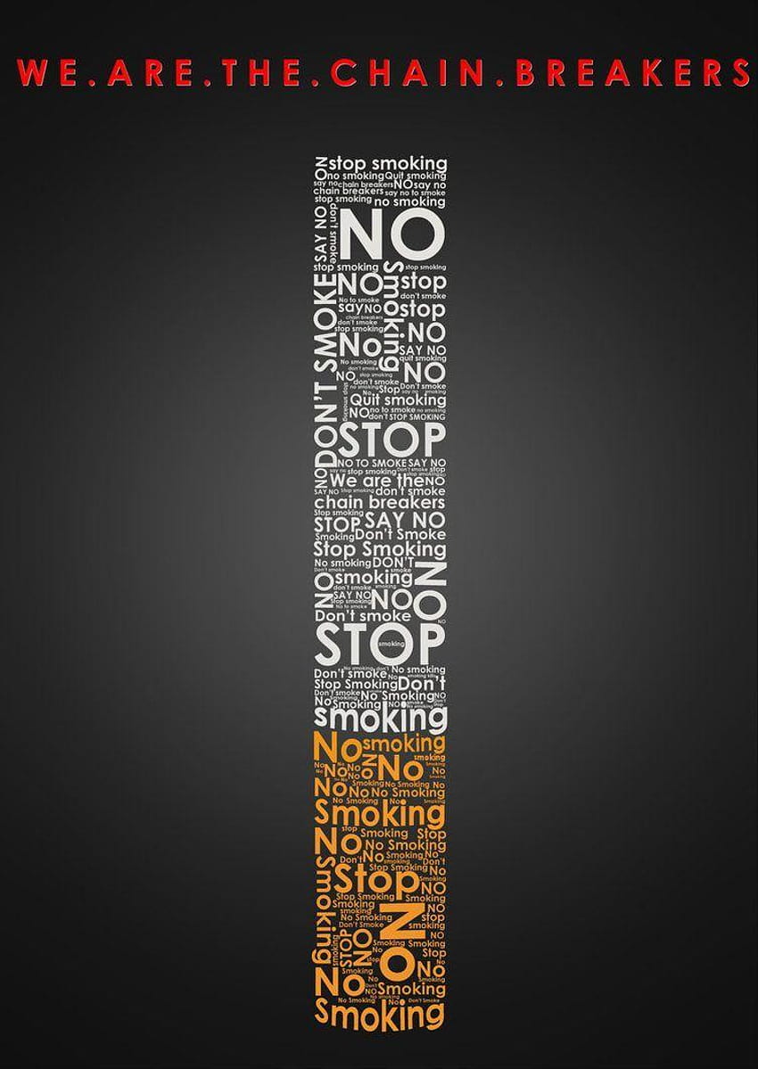 금연 포스터 금연 방법에 대한 금연 방법, 담배 없음 HD 전화 배경 화면
