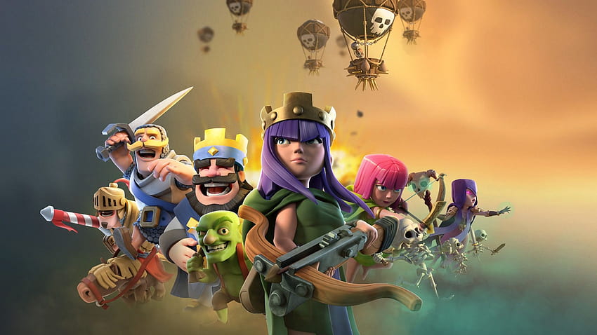 Clash Of Clans, Mobile Game, Archer, Barbarian Army, , Background, X9oytq, clash of clans archer HD wallpaper