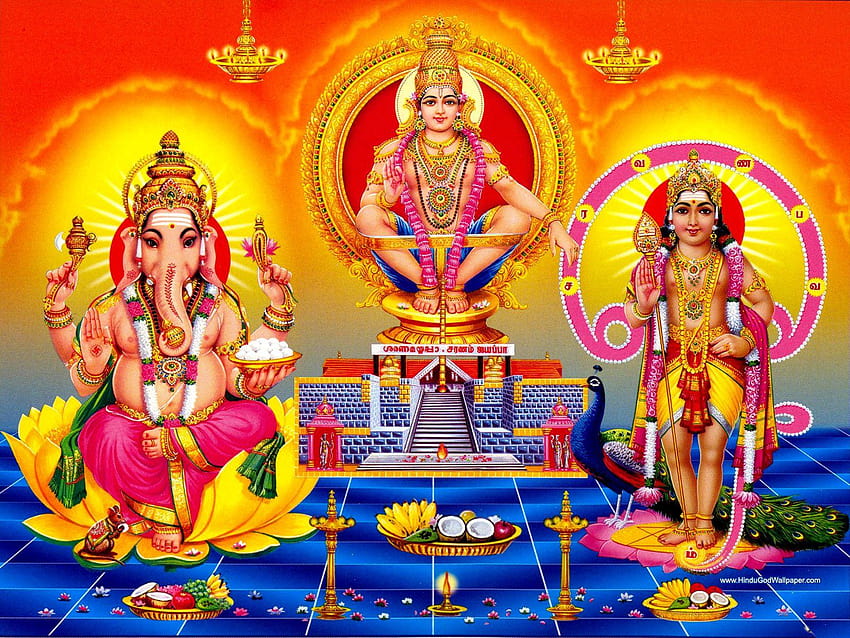Lord Ayyappa, Ayyappa Und, Ayyappan HD-Hintergrundbild