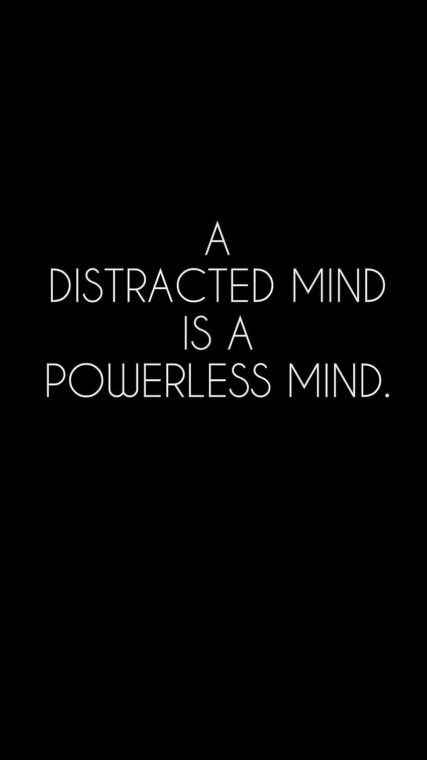 I loved this quote., distraction HD phone wallpaper
