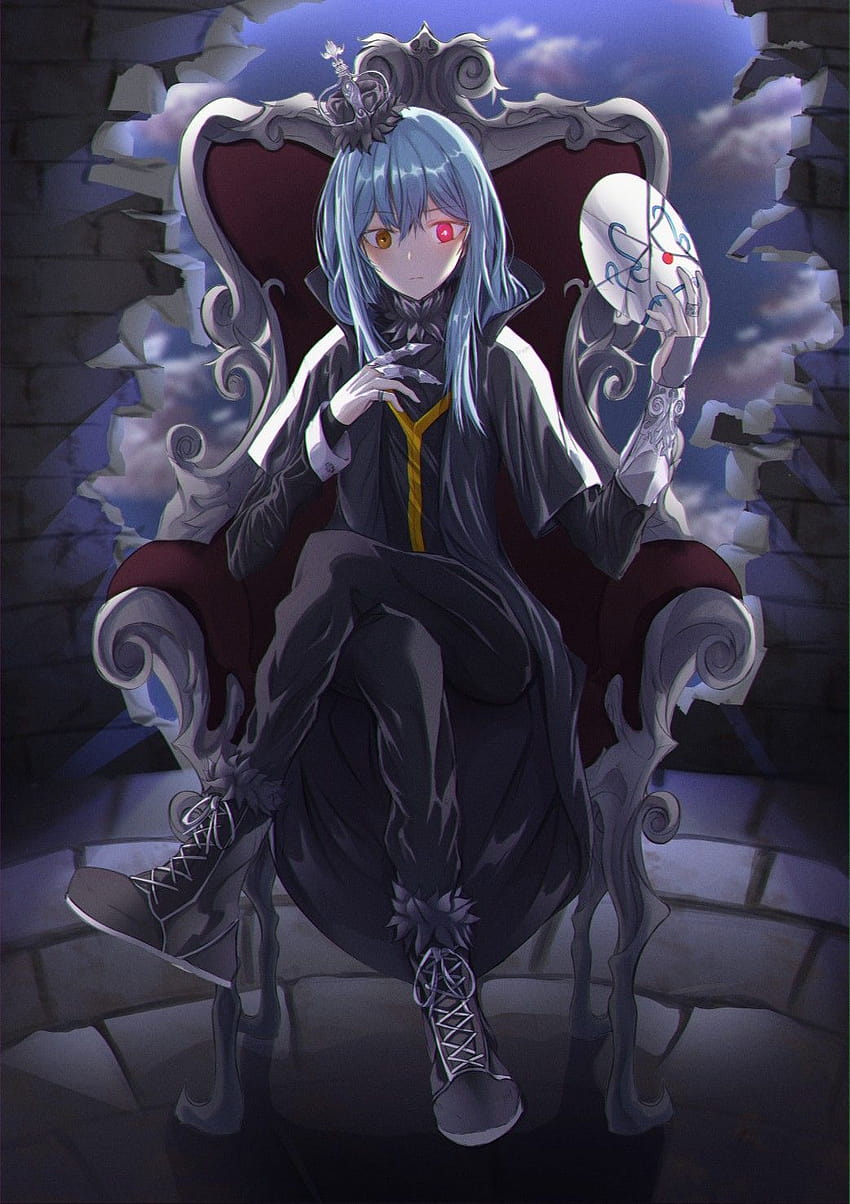 핀 Krystal Velazquez di Tensei Shitara slime datta ken di 2021, demon lord rimuru HD 전화 배경 화면