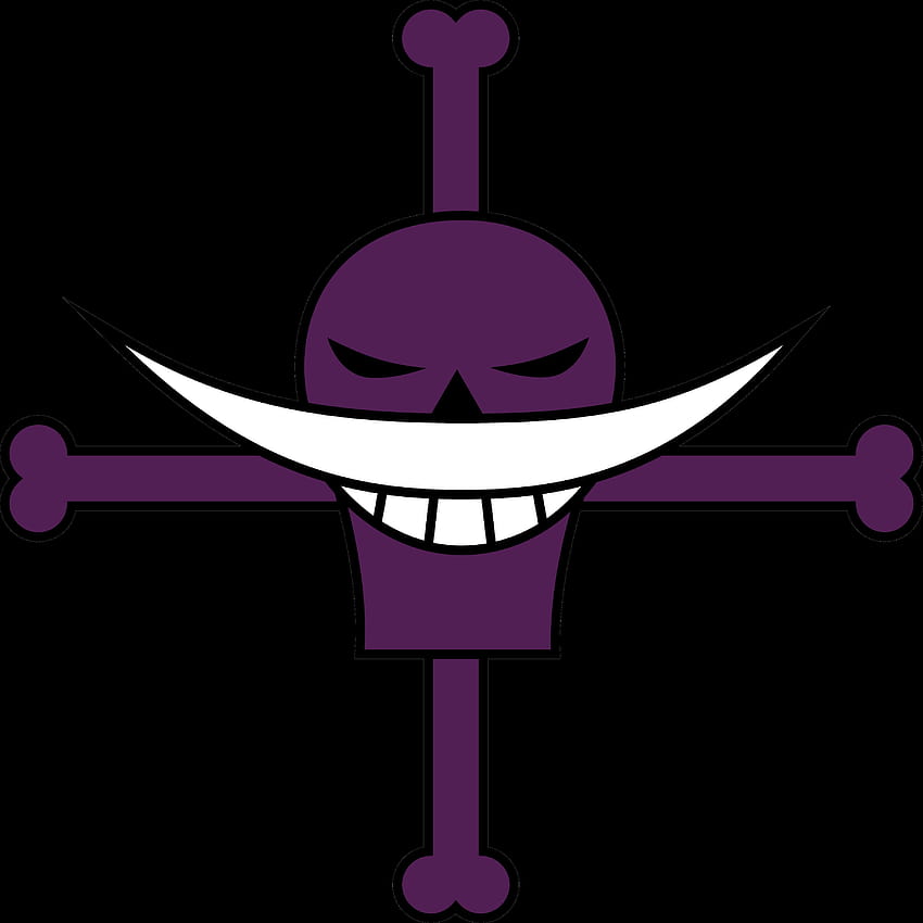 Bandiera dei pirati di Barbabianca, logo shirohige Sfondo del telefono HD